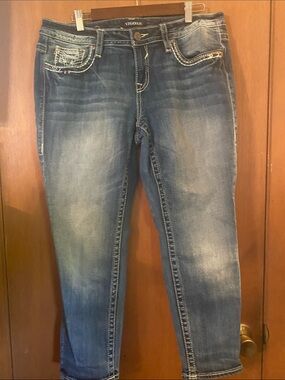 Vigoss Women's Washed Blue Skinny Jeans
